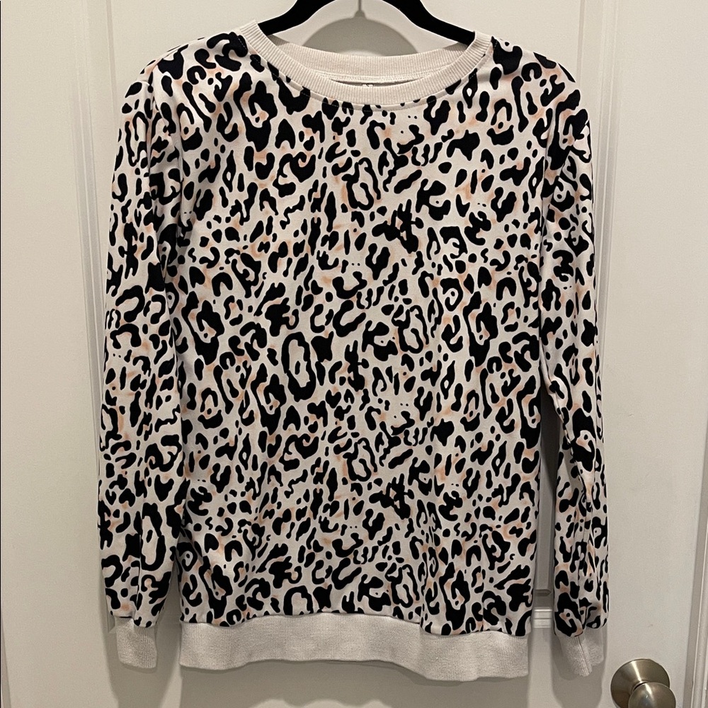 Leopard Print Shirt long Sleeve